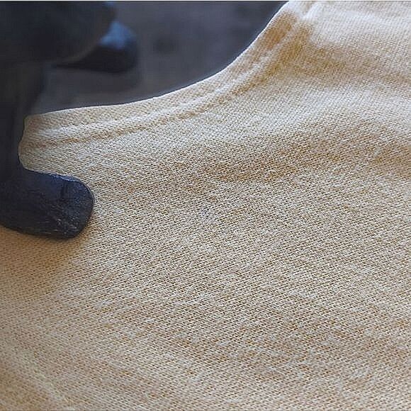 Vtg butter yellow wide strap scoop neck tank top - Picture 12 of 12